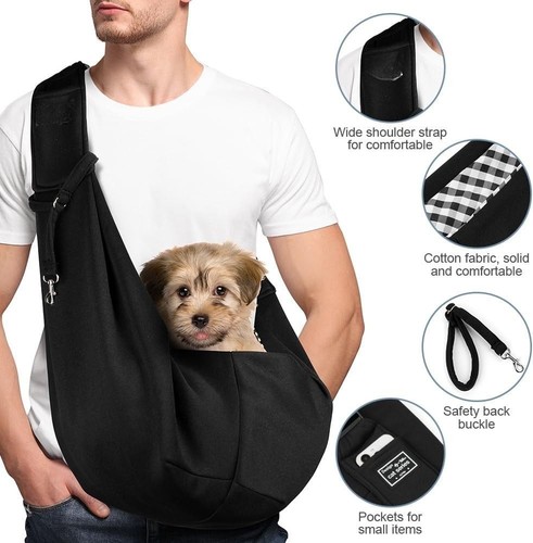 Dog sling carrier for - carrier, small