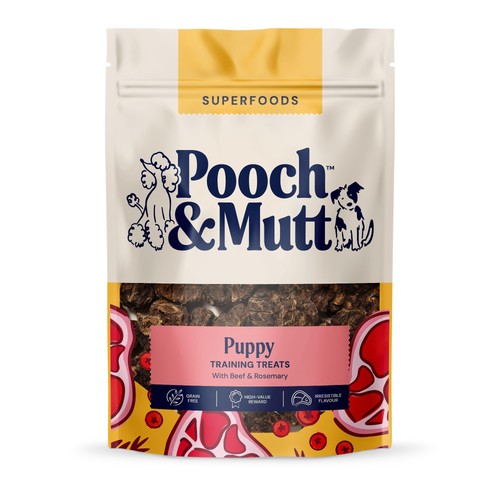 Pooch mutt puppy jerky - pooch,
