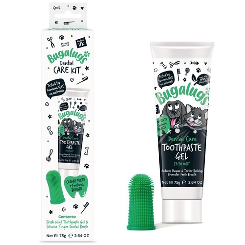 Bugalugs pet dental care - dental, kit