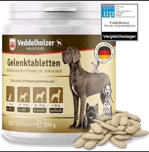 125 dog joint tablets - 125,