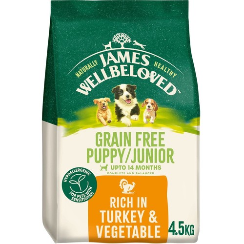 5kg james wellbeloved grain - 4.5kg,