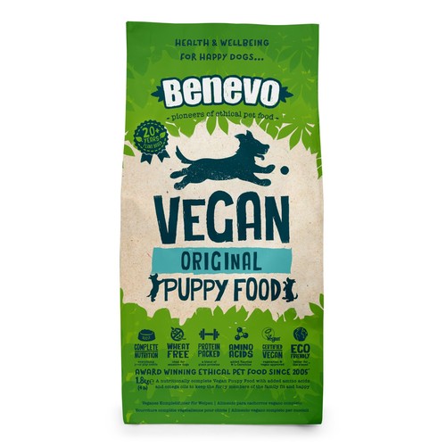 Benevo vegan puppy food - vegan,