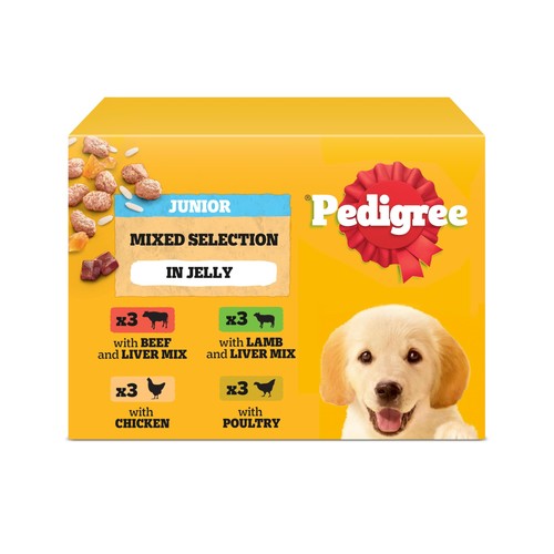 Pedigree junior wet - junior, food