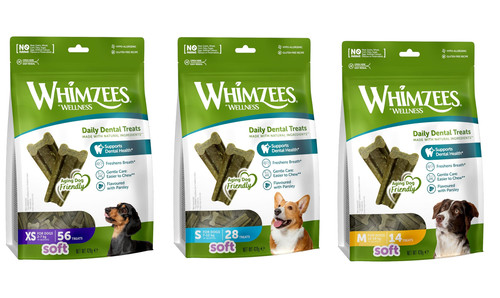 Whimzees softer dog dental - dog,